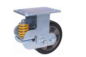 防震-铝芯橡胶固定轮